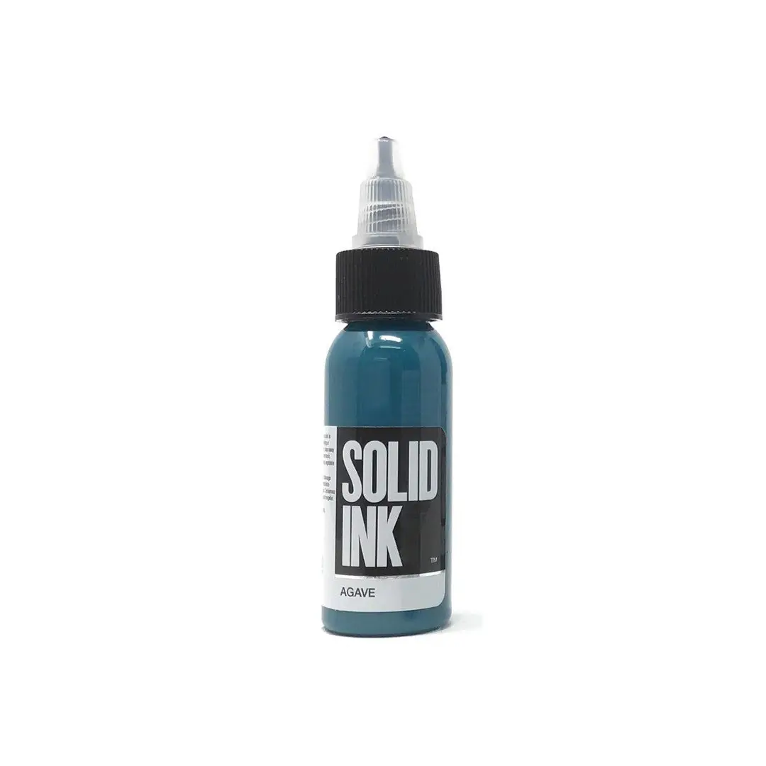 Solid Ink - Agave Agave es un tono verde medio, fresco y vibrante, inspirado en la esencia natural de las plantas de agave. Este color es ideal para crear detalles botánicos, fondos, degradados, o añadir un toque único a tus diseños.