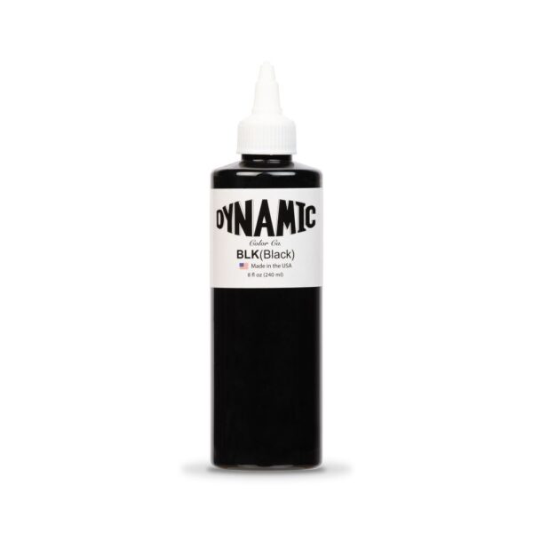 Dynamic Ink black 8 Oz