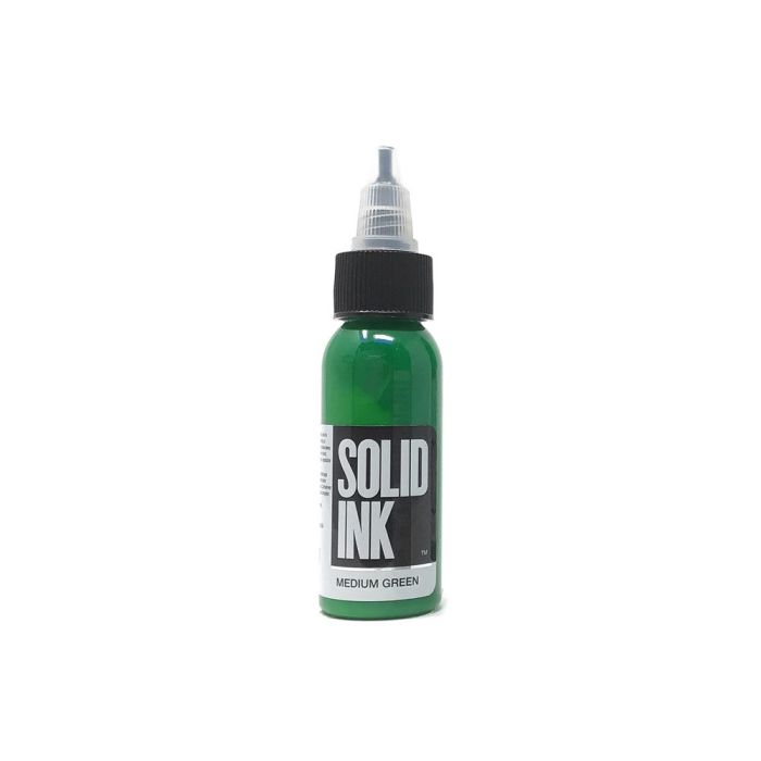 Solid ink medium green