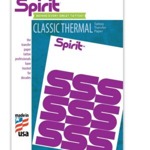 Spirit Original Tattoo Thermal Image Copier Paper 8-1/2" x 11” 100 Sheets