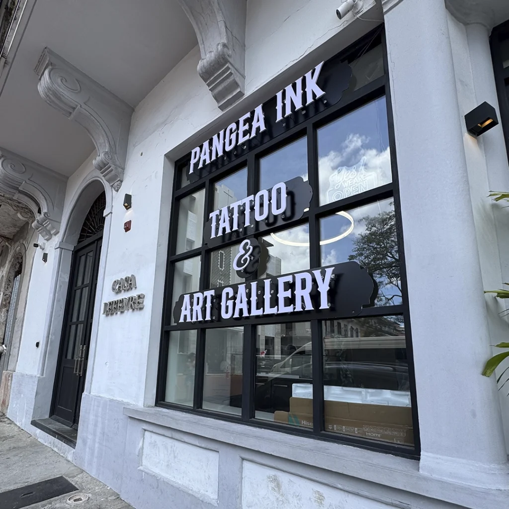 Inauguracion de casco viajo pangea ink, nuevo tattoo studio en panama